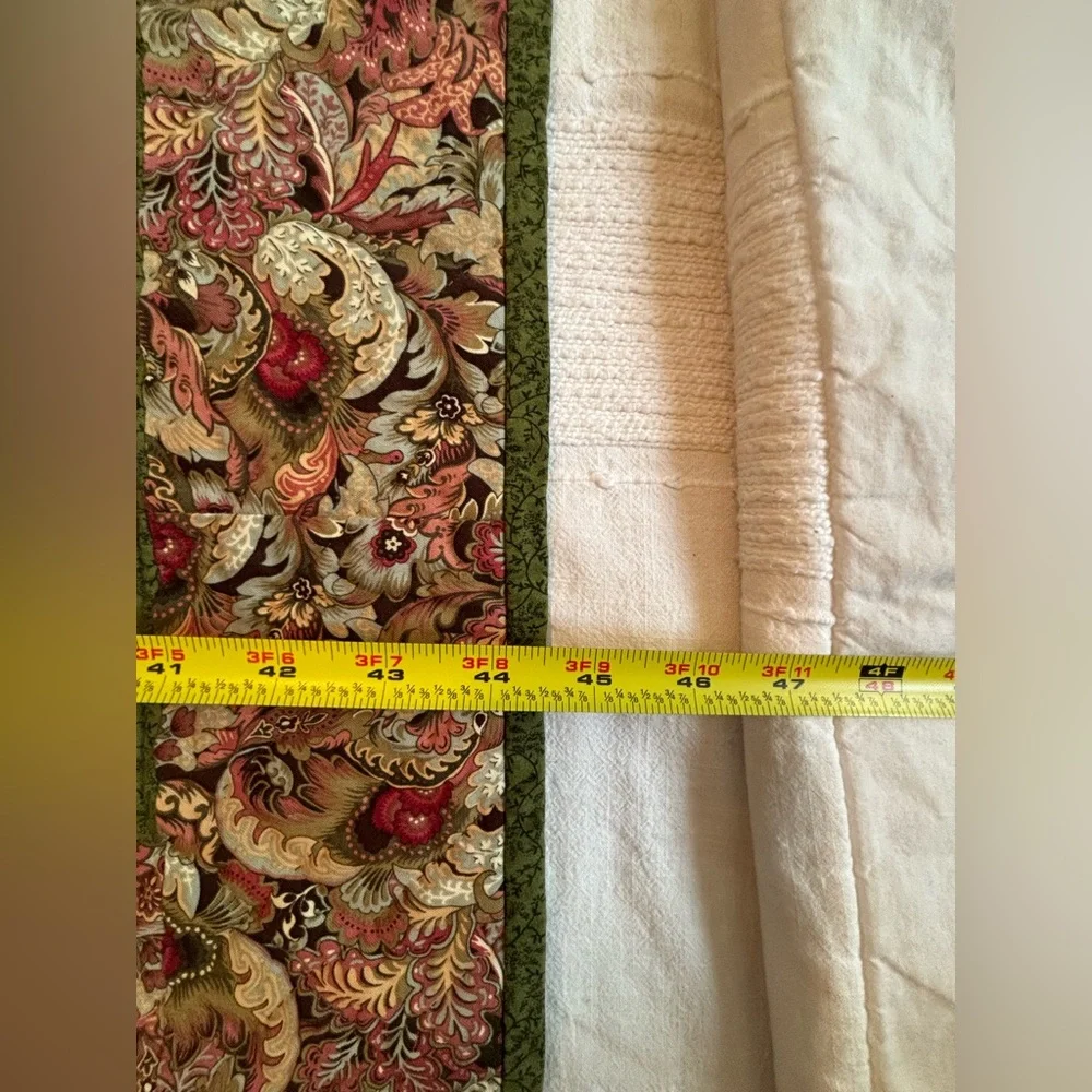 Handmade Lap Quilt in Rich Colors